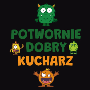 Potwornie Dobry Kucharz - Męska Koszulka Czarna