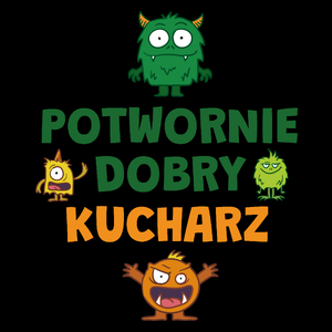 Potwornie Dobry Kucharz - Torba Na Zakupy Czarna