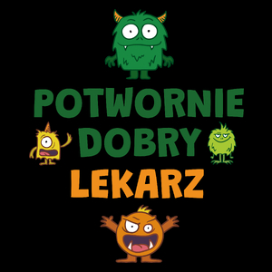 Potwornie Dobry Lekarz - Torba Na Zakupy Czarna