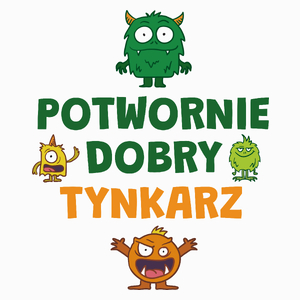 Potwornie Dobry Tynkarz - Poduszka Biała