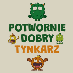 Potwornie Dobry Tynkarz - Torba Na Zakupy Natural
