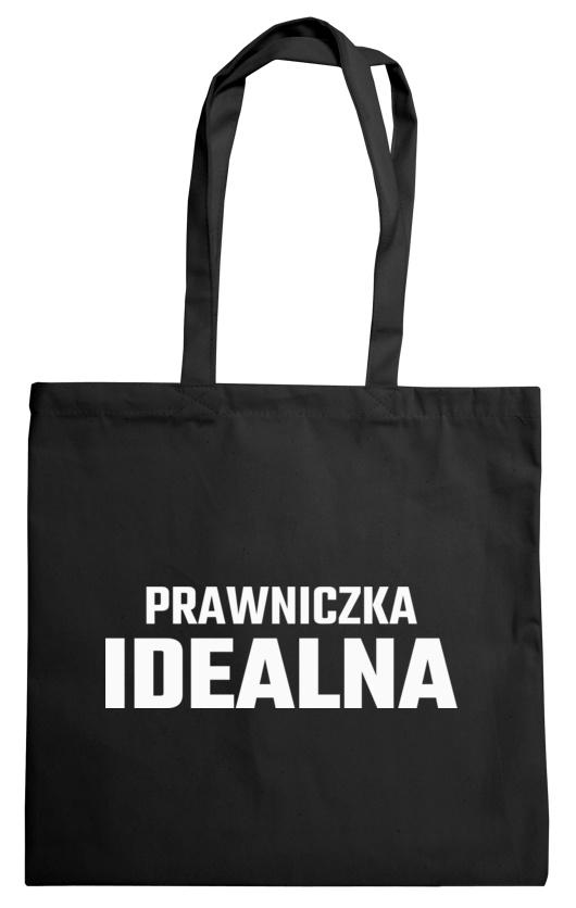 Prawniczka Idealna - Torba Na Zakupy Czarna