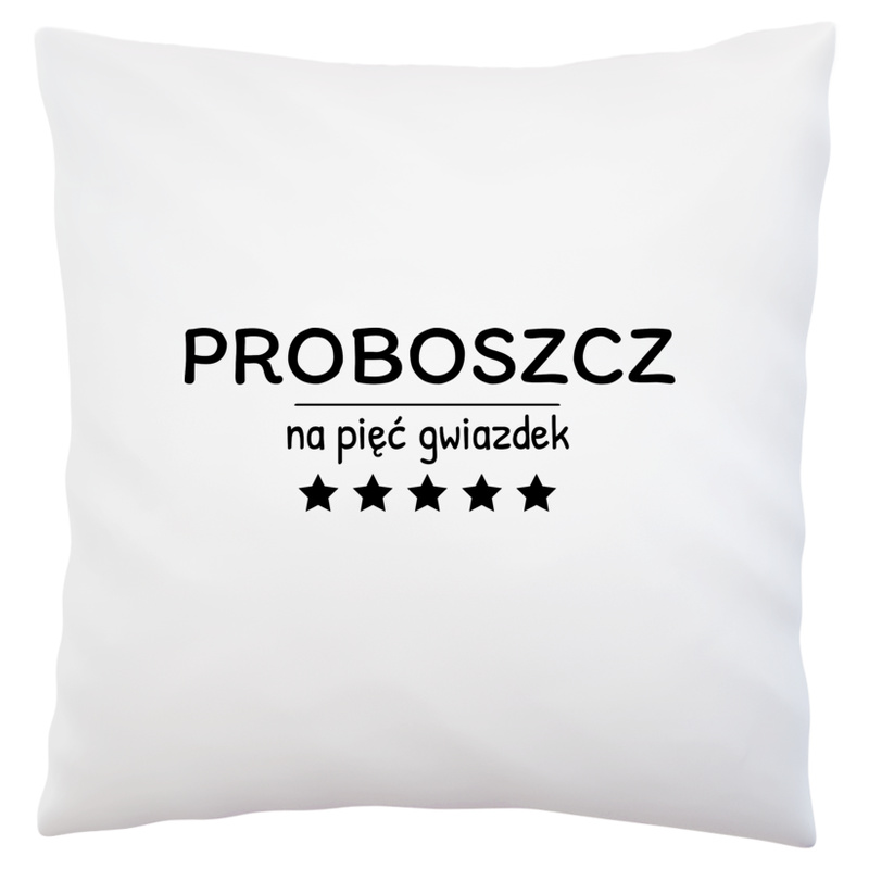 Proboszcz Na 5 Gwiazdek - Poduszka Biała