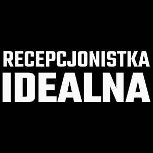 Recepcjonistka Idealna - Torba Na Zakupy Czarna