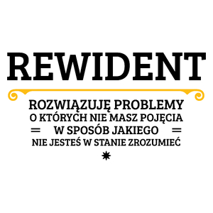 Rewident - Rozwiązuje Problemy O Których Nie Masz Pojęcia - Kubek Biały