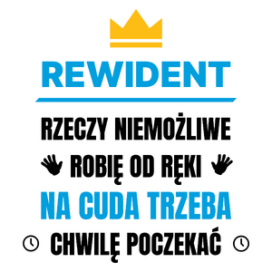 Rewident Rzeczy Niemożliwe Robię Od Ręki - Kubek Biały