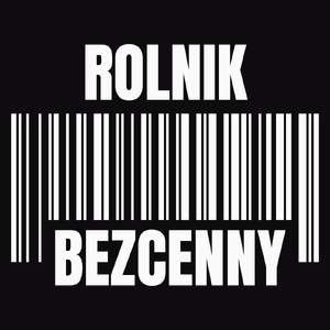 Rolnik Bezcenny - Męska Koszulka Czarna