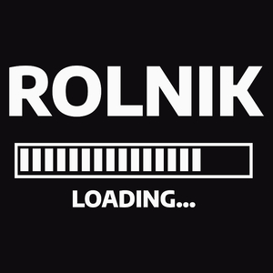 Rolnik Loading - Męska Koszulka Czarna