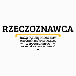 Rzeczoznawca - Rozwiązuje Problemy O Których Nie Masz Pojęcia - Poduszka Biała