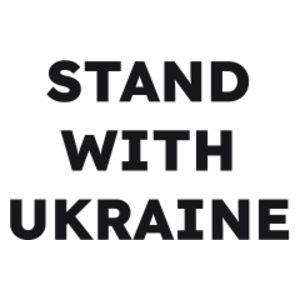 STAND WITH UKRAINE  - Kubek Biały