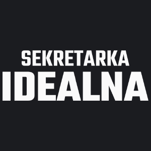 Sekretarka Idealna - Damska Koszulka Czarna