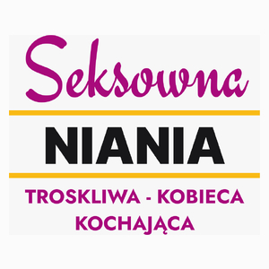 Seksowna Niania - Poduszka Biała