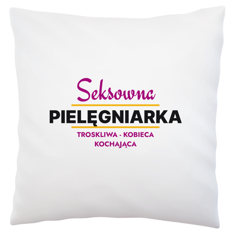 Seksowna Pielęgniarka - Poduszka Biała