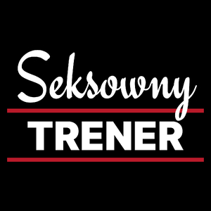 Seksowny Trener - Torba Na Zakupy Czarna