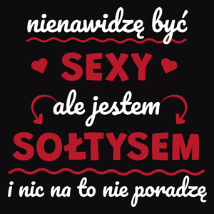 Sexy Sołtys - Męska Bluza Czarna