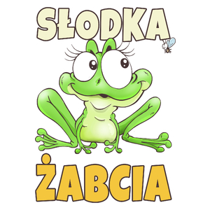 Słodka żabcia - Kubek Biały