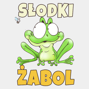 Słodki Żabol - Męska Koszulka Biała