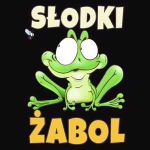 Słodki Żabol - Męska Koszulka Czarna