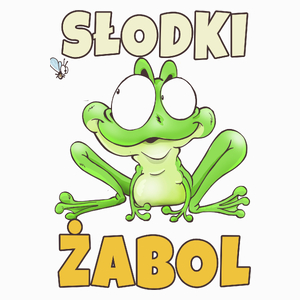 Słodki Żabol - Poduszka Biała