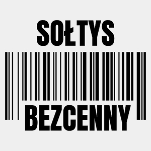 Sołtys Bezcenny - Męska Koszulka Biała