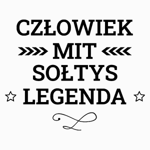 Sołtys Mit Legenda Człowiek - Poduszka Biała