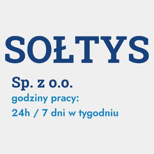 Sołtys Sp. Z O.o. Godziny Pracy - Męska Koszulka Biała