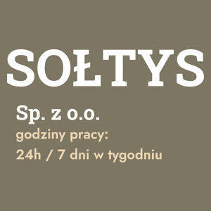 Sołtys Sp. Z O.o. Godziny Pracy - Męska Koszulka Khaki