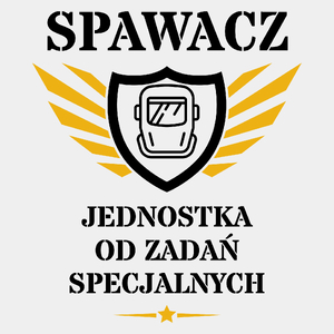 Spawacz Jednostka Od Zadań Specjalnych - Męska Koszulka Biała