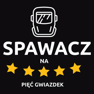 Spawacz Na 5 Gwiazdek - Męska Koszulka Czarna