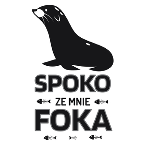 Spoko Ze Mnie Foka - Kubek Biały