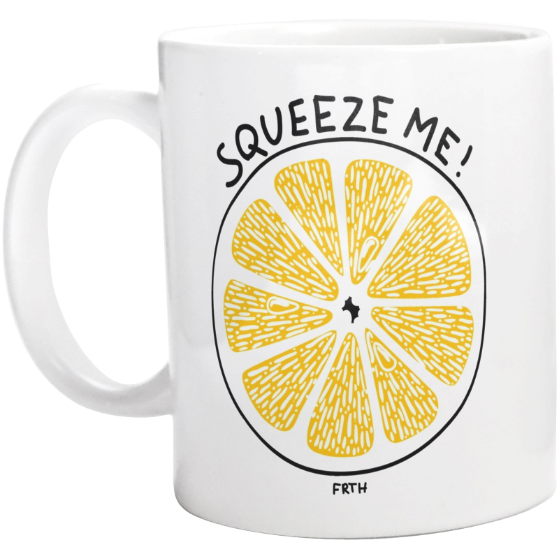 Squeeze Me - Kubek Biały