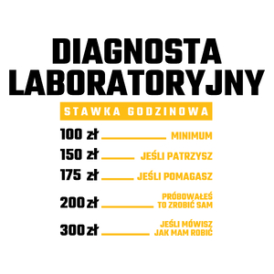 Stawka Godzinowa Diagnosta Laboratoryjny - Kubek Biały