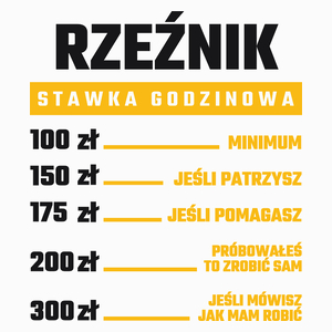 Stawka Godzinowa Rzeźnik - Poduszka Biała