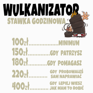 Stawka Godzinowa Wulkanizator - Poduszka Biała