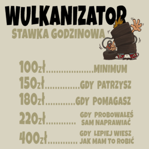 Stawka Godzinowa Wulkanizator - Torba Na Zakupy Natural