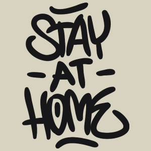 Stay At Home - Torba Na Zakupy Natural