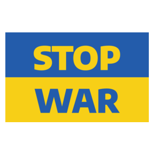 Stop War Ukraina - Kubek Biały