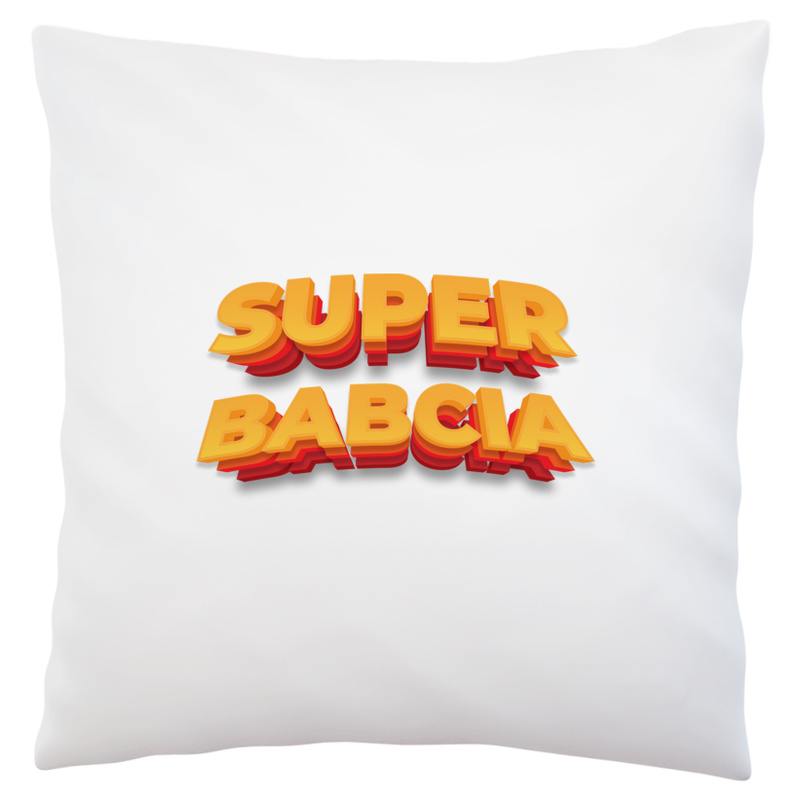 Super Babcia - Poduszka Biała