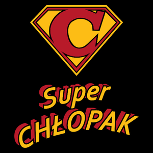 Super Chłopak - Torba Na Zakupy Czarna