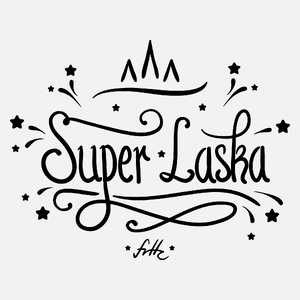Super Laska - Damska Koszulka Biała