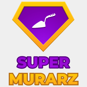 Super Murarz - Męska Koszulka Biała