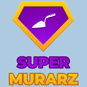 Super Murarz - Męska Koszulka Błękitna