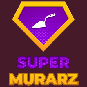 Super Murarz - Męska Koszulka Burgundowa