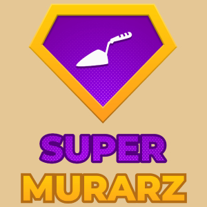Super Murarz - Męska Koszulka Piaskowa