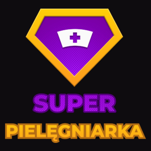 Super Pielęgniarka - Męska Bluza Czarna