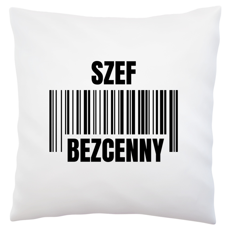 Szef Bezcenny - Poduszka Biała