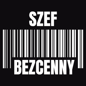 Szef Bezcenny - Męska Bluza Czarna