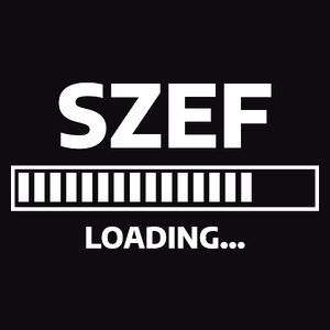 Szef Loading - Męska Bluza Czarna