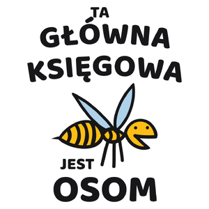 Ta główna księgowa jest osom awesome - Kubek Biały