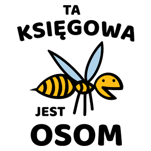 Ta księgowa jest osom awesome - Kubek Biały